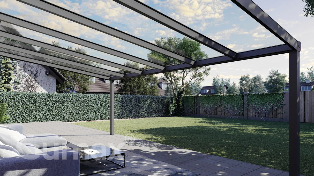 Tuinmaximaal | Schwerlast-Veranda Modern Matt Anthrazit