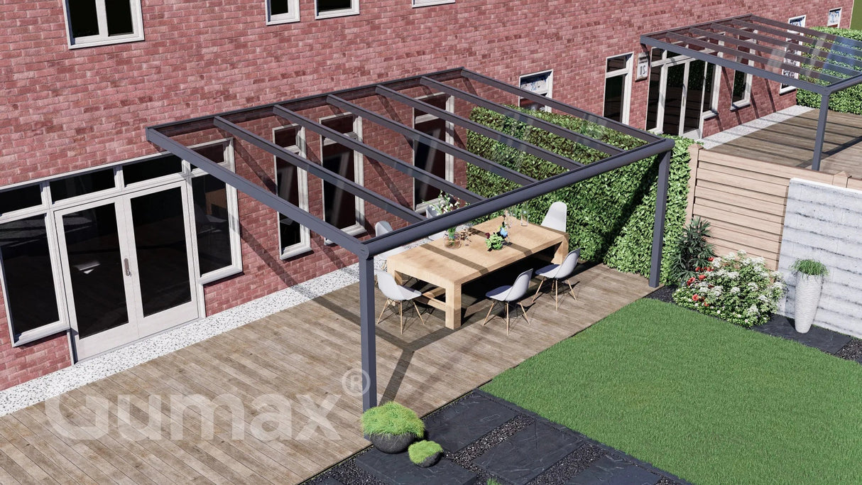 Tuinmaximaal | Schwerlast-Veranda Modern Matt Anthrazit