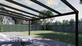 Tuinmaximaal | Schwerlast-Veranda Modern Matt Schwarz