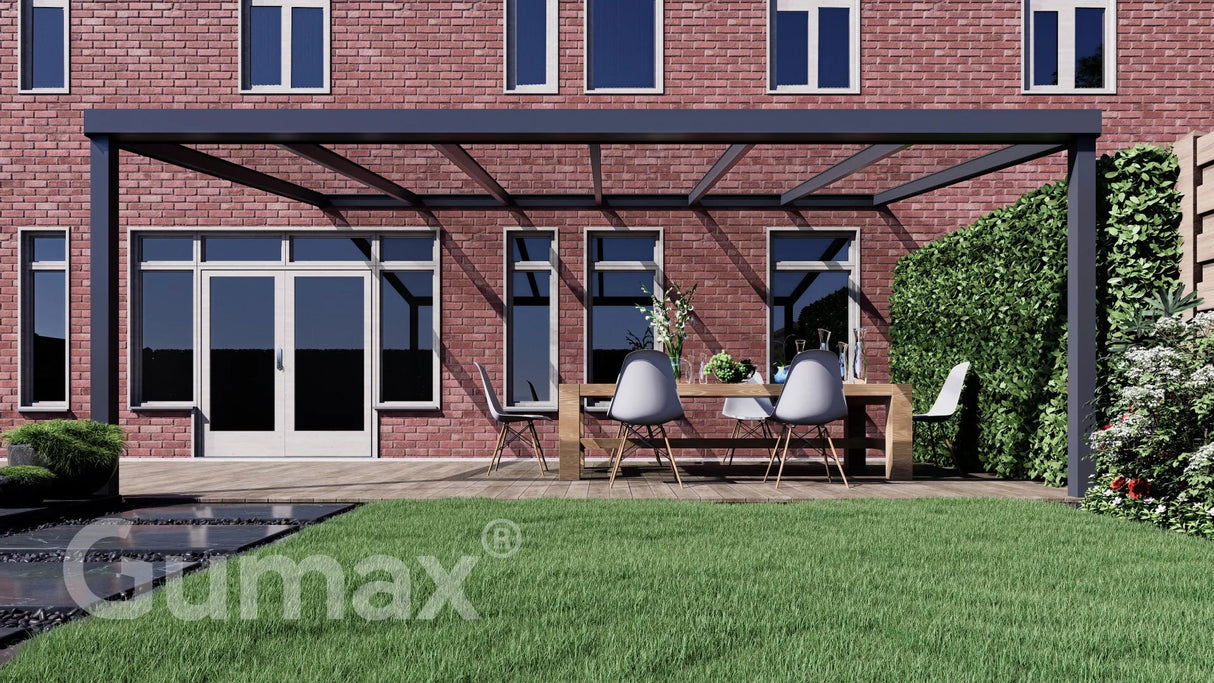 Tuinmaximaal | Schwerlast-Veranda Zeitlos Matt Anthrazit