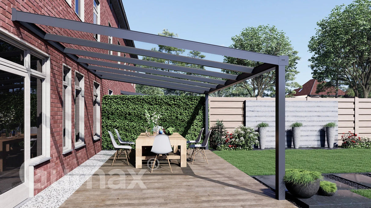 Tuinmaximaal | Schwerlast-Veranda Zeitlos Matt Anthrazit