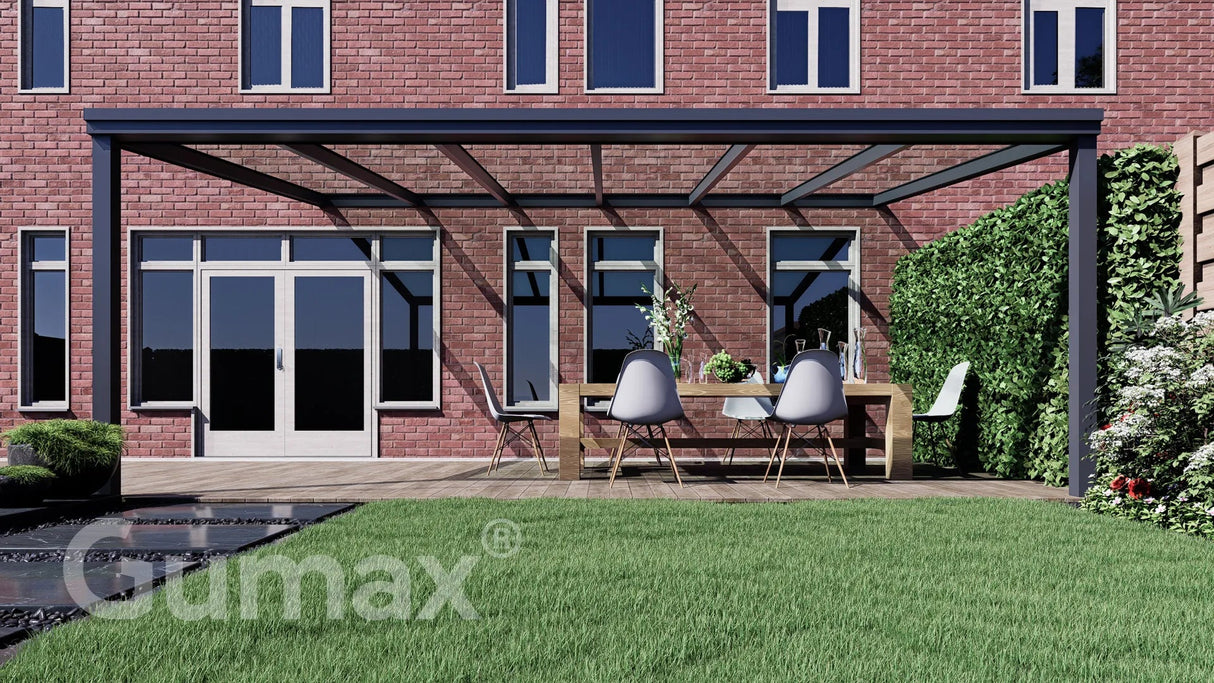 Tuinmaximaal | Schwerlast-Veranda Authentisch Matt Anthrazit