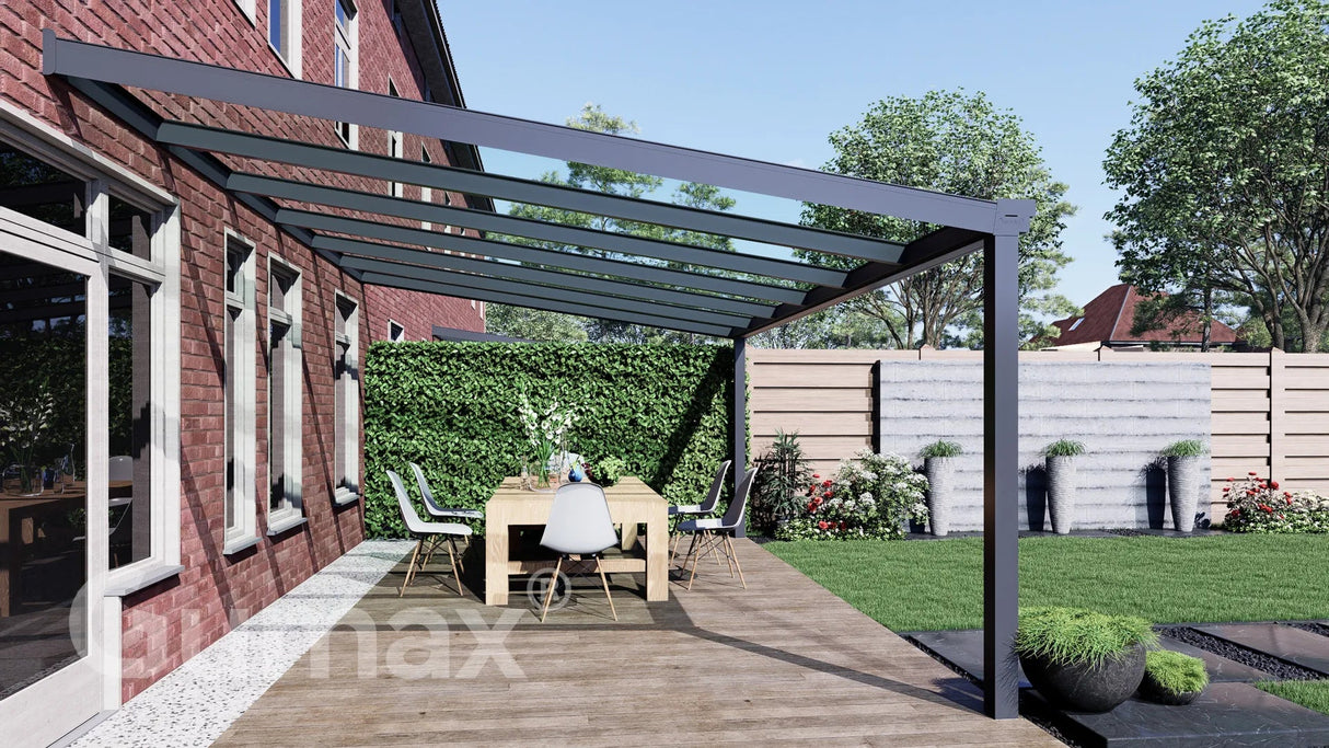 Tuinmaximaal | Schwerlast-Veranda Authentisch Matt Anthrazit