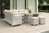 Fonteyn | Camden Lounge-Dining-Set | Mixed Grey