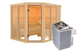 Karibu | Ainur 3 Sauna | Ofen 9 kW Integrierte Steuerung