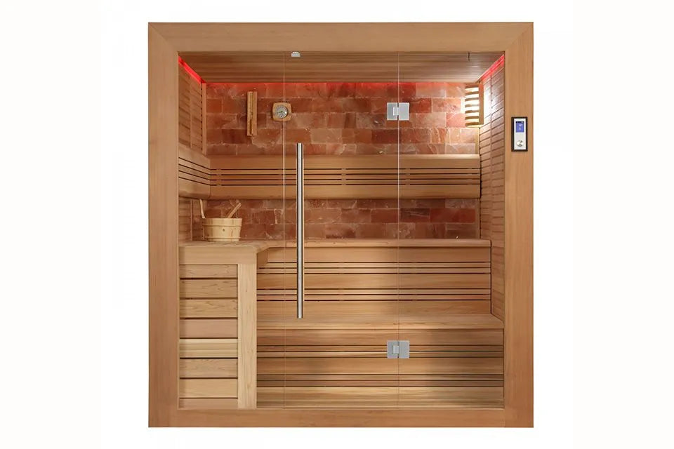 Fonteyn | Luxor 220 Sauna Komplett | Rote Zeder
