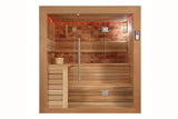 Fonteyn | Luxor 220 Sauna Komplett | Rote Zeder
