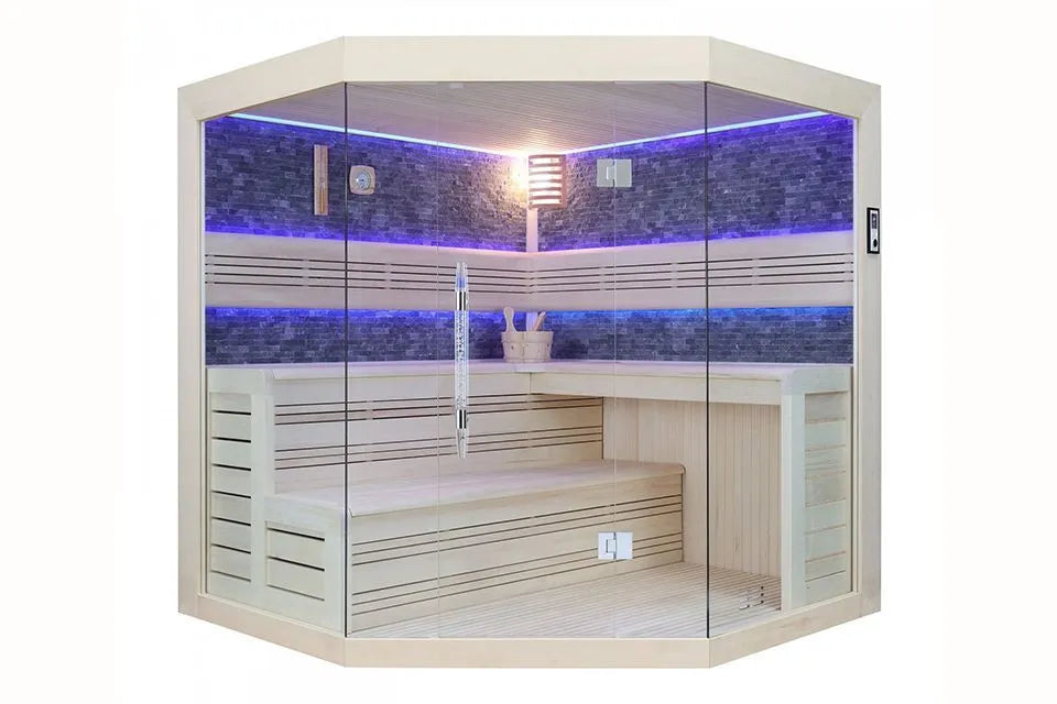 Fonteyn | Marriott 200 Sauna Komplett | Black Stone