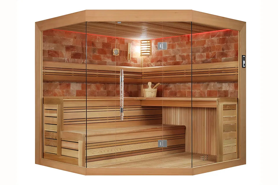Fonteyn | Marriott 220 Sauna Komplett | Red Cedar