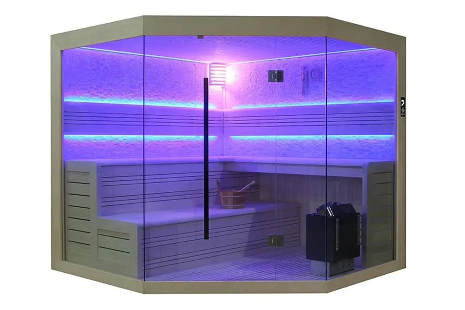 Fonteyn | Marriott 200 Sauna Komplett | White Stone