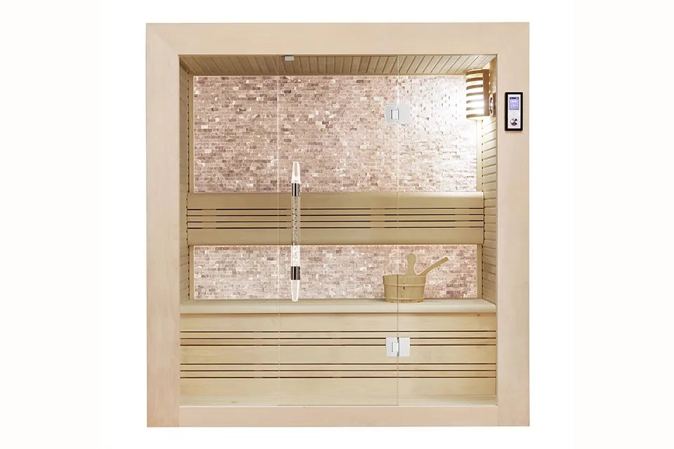 Fonteyn | Sauna Mirage | Weißer Stein