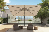 Platinum Sun & Shade | Challenger T¹ Ampelschirm Premium 300 x 300 cm | Manhattan