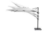 Platinum Sun & Shade | Challenger T¹ Ampelschirm Premium 350 x 350 cm | Havanna