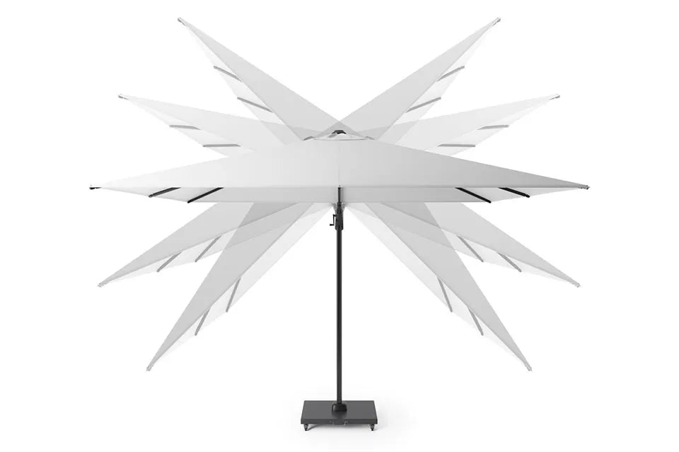 Platinum Sun & Shade | Challenger T² Ampelschirm Premium 300 x 300 cm | Manhattan