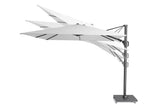 Platinum Sun & Shade | Challenger T² Ampelschirm Premium 350 x 260 cm | Manhattan