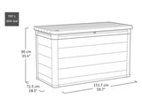 Keter | Cortina Aufbewahrungsbox 757 Liter