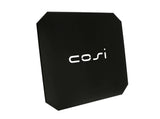 Cosi | Abdeckplatte zum Auflegen auf Glas Set L Metall Schwarz
