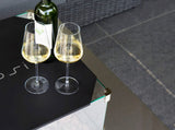 Cosi | Abdeckplatte zum Auflegen auf Glas Set L Metall Schwarz