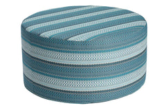 Borek | Desio Pouf AW Ø80 x 42 cm | Azzurro