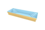 Fonteyn | Elba Polyester Pool 1125 x 375 x 150 cm | Fertig montiert