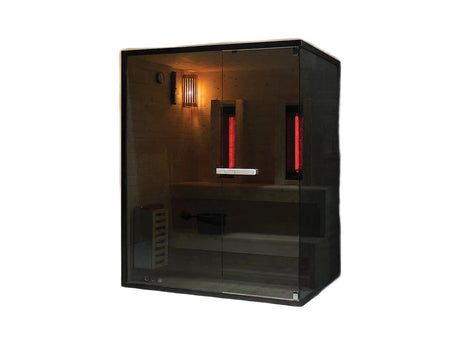 Fonteyn Finn 2 Combi Sauna - productfoto op witte achtergrond