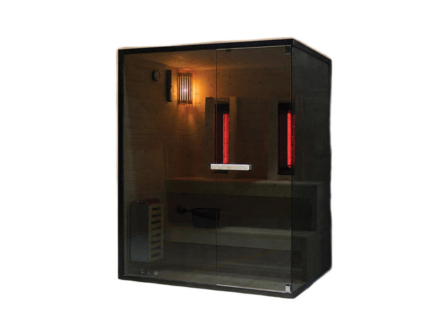 Fonteyn Finn 2 Combi Sauna - productfoto op witte achtergrond