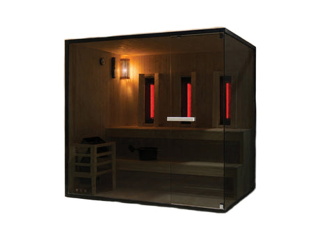 Fonteyn Finn 4 Combi Sauna - productfoto op witte achtergrond