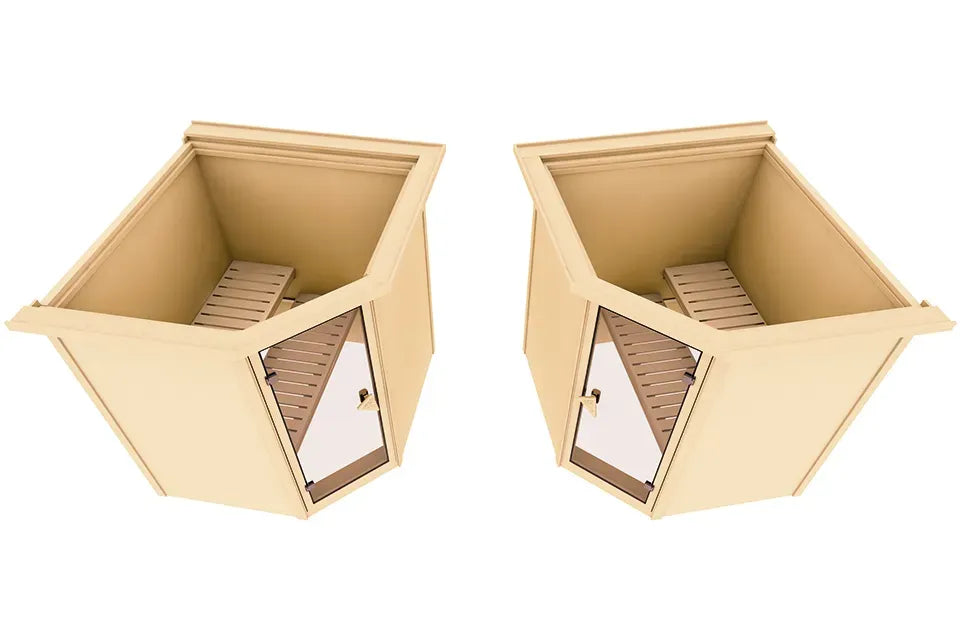 Karibu | Siirin Sauna | Anthrazitglas