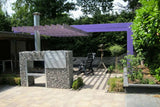 Gardeco | Tunnelkamin Classic 130cm. Inkl. Steine