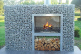 Gardeco | Tunnelkamin Classic 130cm. Inkl. Steine