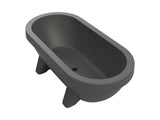 Gardentub | Outdoor-Badewanne 194 x 94 cm | Matt Anthrazit