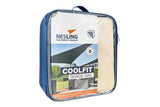 Platinum Sun & Shade | Coolfit Sonnensegel Dreieck 90° 500 x 500 x 710 cm | Off White