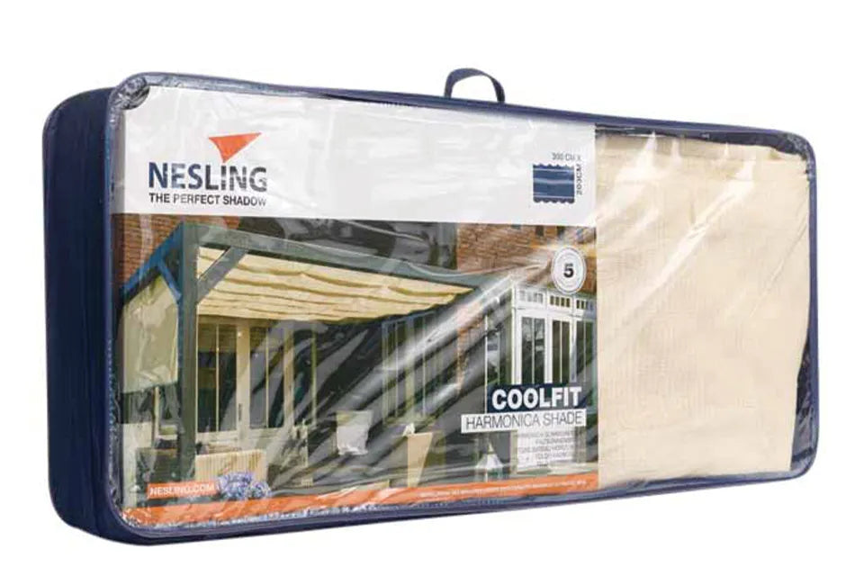 Platinum Sun & Shade | Coolfit Harmonica Schaduwdoek 200 x 400 cm | Off-White
