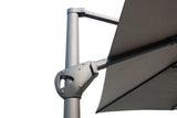 4 Seasons Outdoor | Siesta Ampelschirm Premium 300 x 400 cm | Weiß-Anthrazit