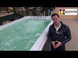 Dynamic Swimspa | Sterling White mit DUNKELGRAU