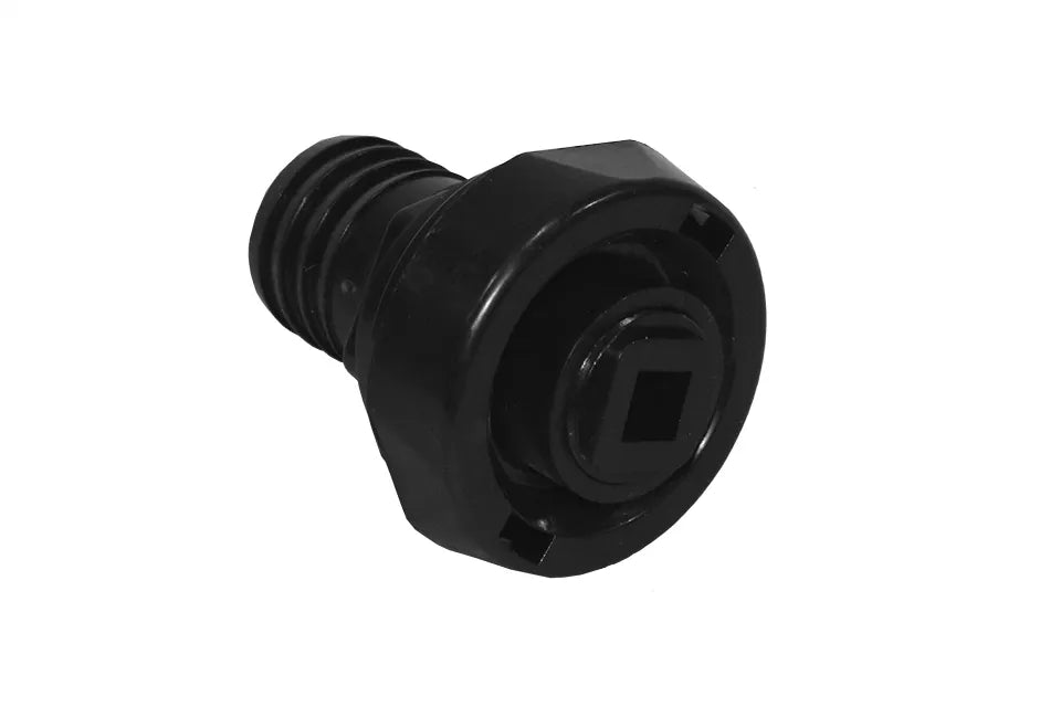 Passion | Ablassventil - 1 1/2" RB // 1" S, Schwarz