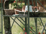 Royal Well | Tafel Kate I Gewächshaus | Grüngrau