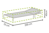 Winza | Liegenbezug Premium 200 x 75 x 40