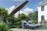 Platinum Sun & Shade | Lisboa Sonnenschirm Ø250 cm | Hellgrau