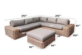 Fonteyn | Montana Ecksofa | Mixed Naturel