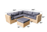 Fonteyn | Rimini Loungeset | Natur