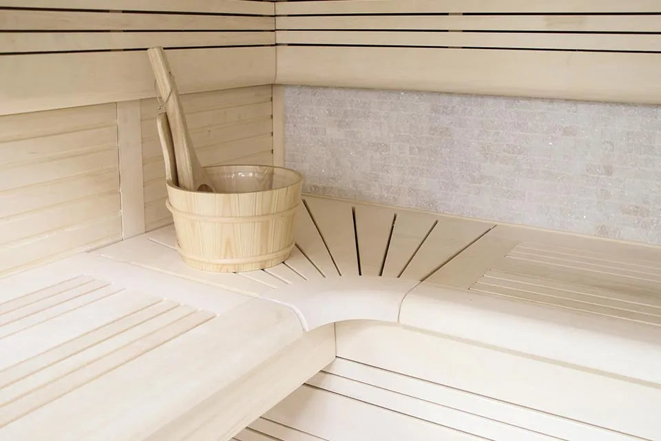 Fonteyn | Luxor 200 Sauna | White Stone