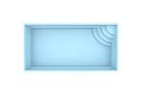 Fonteyn | Mallorca Polyester-Schwimmbecken 600 x 300 x 150 cm | Fertigbecken