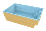 Fonteyn | Melogno Polyester-Pool 420 x 270 x 130 | Komplettset