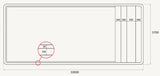 Fonteyn | Miami Polyester Pool 1000 x 370 x 150 cm | Fertigbausatz