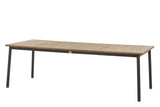 Apple Bee | Milou Gartentisch 240 x 100 cm | Teak-Schwarz