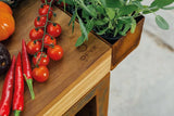 OFYR | Butcher Block Storage 90 Corten | Teakholz