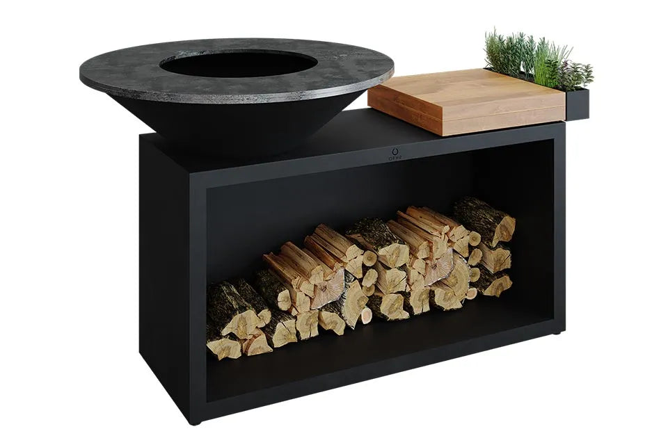 OFYR | Island Black 100 | Teakholz