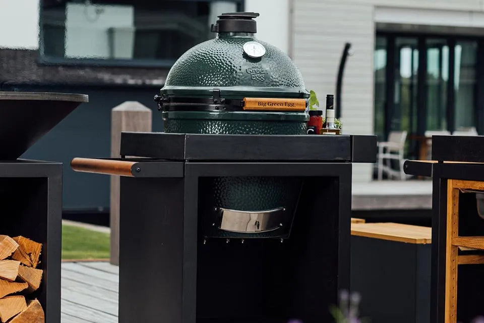 OFYR | Kamado Tisch Schwarz 65 PRO | Beton BGE