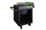 OFYR | Kamado Tisch Schwarz 65 PRO | Beton BGE